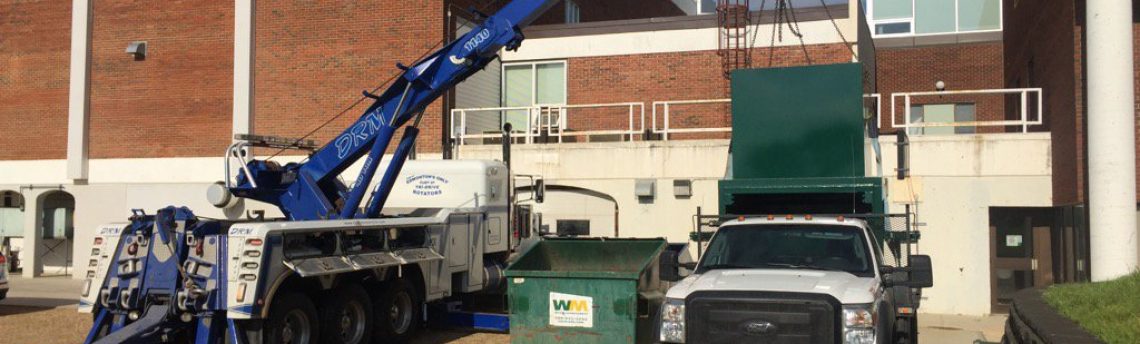 Offloading the compactor for U of A Camrose. https://t.co/nsTpsnyhyD