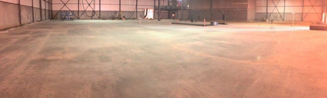 Fresh floor before the install starts. https://t.co/L7v6018JHS