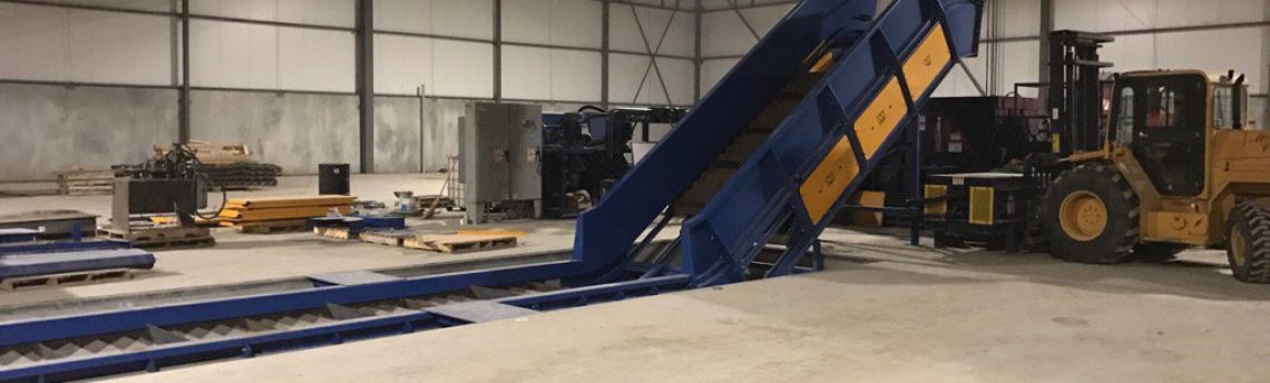 Incline conveyor section installed and baler fired up for testing. https://t.co/gKzaydTmxM