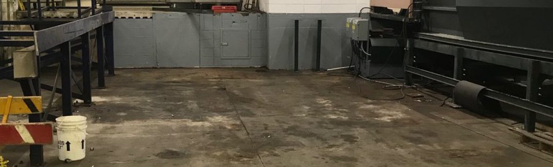 Before the compactor and cart lifter installation. https://t.co/TdSCpcmnyR